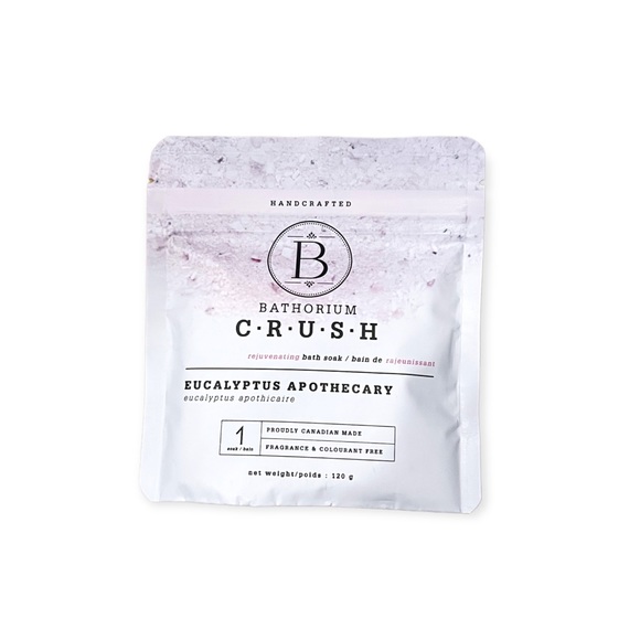 BATHORIUM CRUSH EUCALYPTUS APOTHECARY BATH SOAK 120G - BRAND NEW - Picture 2 of 2